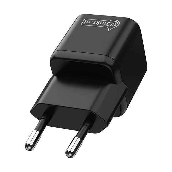 Szybka ładowarka USB-C | 20W | czarna | 123drukuj 302914 - 2