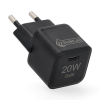 Szybka ładowarka USB-C | 20W | czarna | 123drukuj 302914 - 1