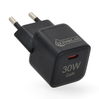 Szybka ładowarka USB-C | czarna | 30W | 123drukuj 302915