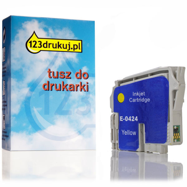 T0424 żółty, wersja 123drukuj C13T04244010C 022191 - 1