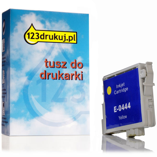 T0444 żółty, zwiększona pojemność, wersja 123drukuj C13T04444010C 022451 - 1