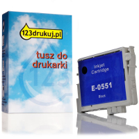 T0551 tusz czarny, wersja 123drukuj