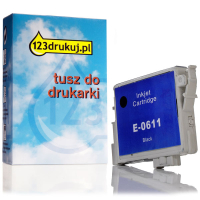 T0611 tusz czarny, wersja 123drukuj