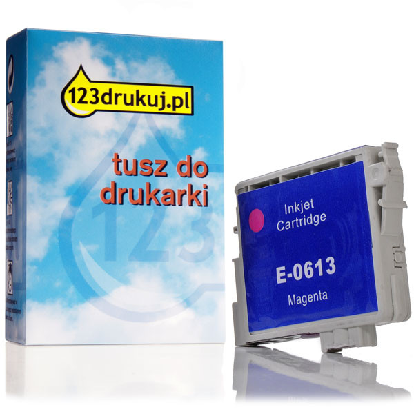 T0613 tusz czerwony, wersja 123drukuj C13T06134010C 023012 - 1