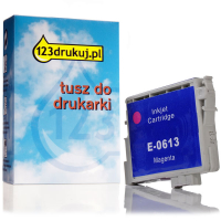 T0613 tusz czerwony, wersja 123drukuj C13T06134010C 023012