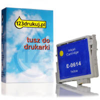 T0614 tusz żółty, wersja 123drukuj