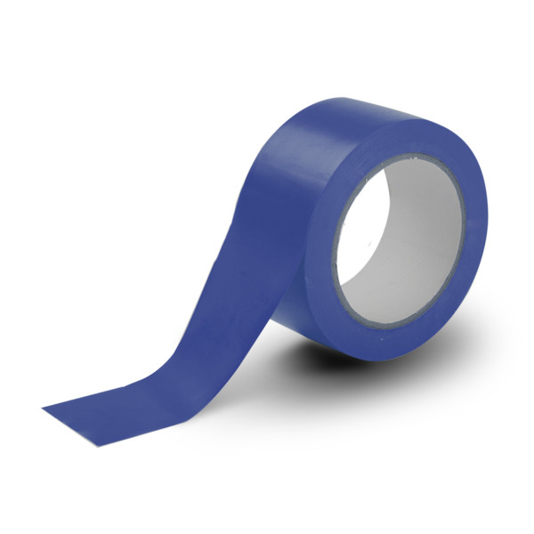 Taśma do znakowania podłóg niebieska 50 mm x 33 m, 123drukuj 302639 - 1