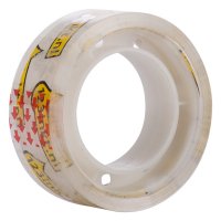 Taśma klejąca przezroczysta 15 mm x 10 m, 123drukuj 300422