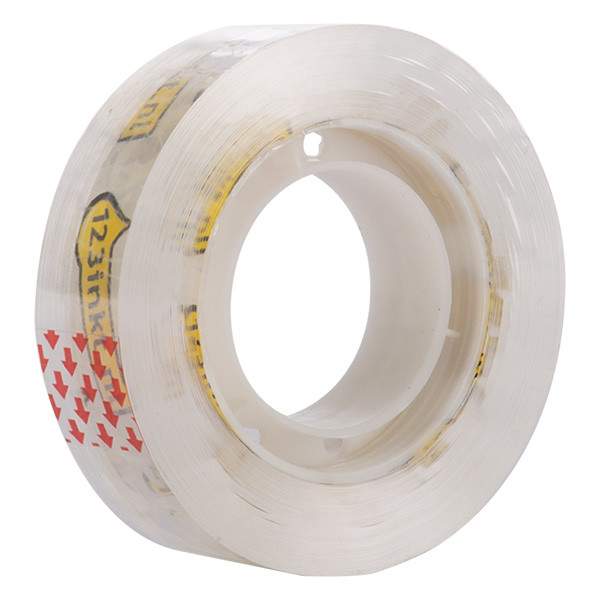 Taśma klejąca przezroczysta 15 mm x 33 m, 123drukuj 300424 - 1
