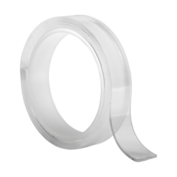 Taśma montażowa nano dwustronna, 20 mm x 1 m, 123drukuj 301921 - 1