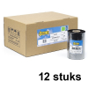 Taśma woskowa Zebra 2300 (02300BK11045) 110 mm x 450 m (12 taśm), wersja 123drukuj 144613 - 1