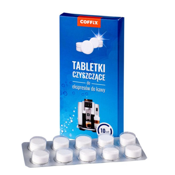 Tabletki czyszczące Coffix do ekspresów do kawy 10 szt. 547758 - 1