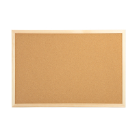 Tablica korkowa w drewnianej ramie 60 x 40 cm, 123drukuj 302244