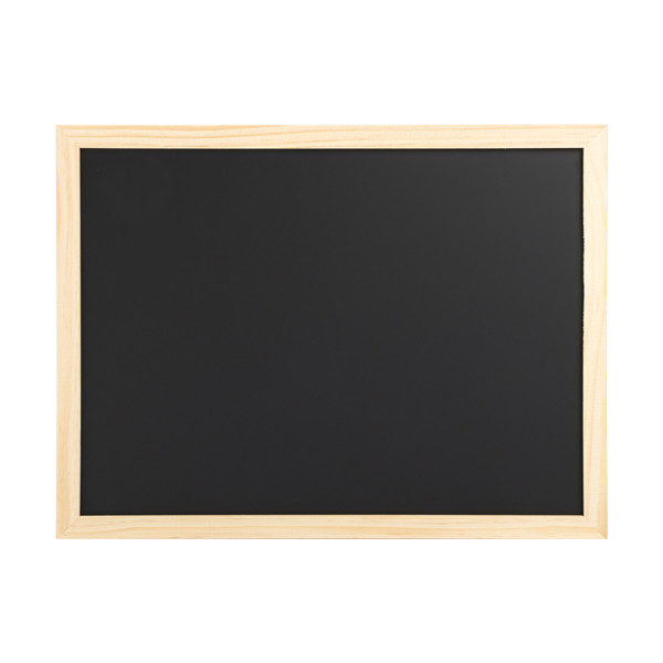 Tablica kredowa magnetyczna z drewnianą ramą (30 x 40 cm), 123drukuj 302168 - 1
