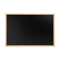 Tablica kredowa magnetyczna z drewnianą ramą (40 x 60 cm), 123drukuj 302169