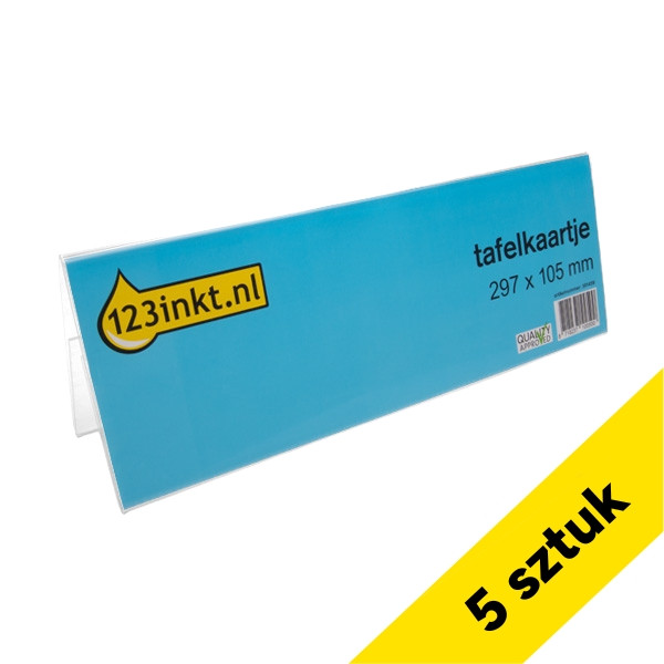 Tabliczka informacyjna 297 x 105 mm (5 sztuk), 123drukuj 301572 - 1