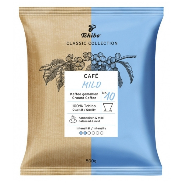 Kawa Tchibo Cafe Classic Mild, mielona, 500g 700040 - 1