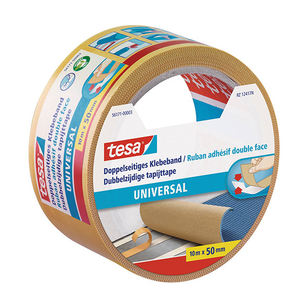 Tesa Dwustronna taśma Tesa 56171 z warstwą ochronną 50 mm x 10 m 56171-00003-01 56171-00003-11 202253 - 1