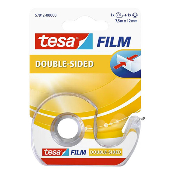 Dwustronna taśma Tesa 57912 12 mm x 7,5 m + dozownik 202344 - 1