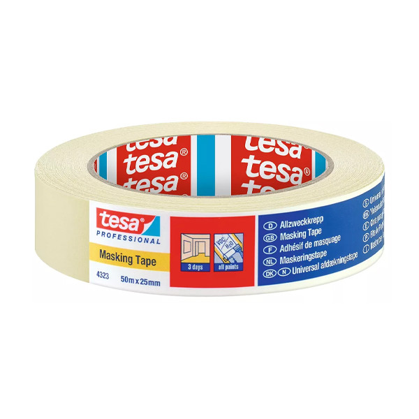 Taśma malarska Tesa 25 mm x 50 m DVB00010 - 1