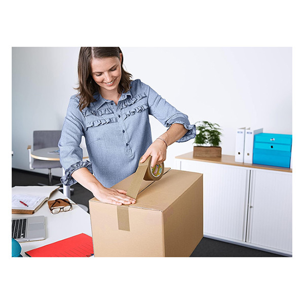 Taśma pakowa Tesa Eco Strong, papier brązowy, 50 mm x 50 m 202373 - 5