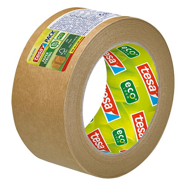 Taśma pakowa Tesa Eco Strong, papier brązowy, 50 mm x 50 m 202373 - 2