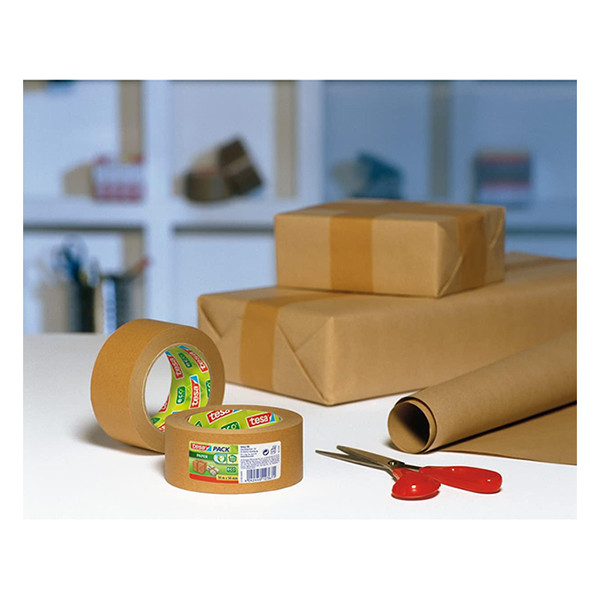 Taśma pakowa Tesa Eco Strong, papier brązowy, 50 mm x 50 m 202373 - 3