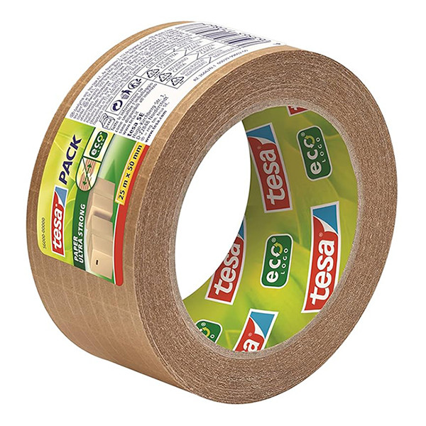 Taśma pakowa Tesa Eco Ultra Strong papier brązowy 50 mm x 25 m 203382 - 3