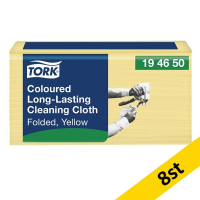 Ściereczki wielorazowe TORK | 194650 | do wycierania i czyszczenia | żółte | 8 x 40 szt. SE200490