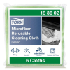 Tork ściereczki z mikrofibry 183602 | 6 sztuk SE200537 - 1