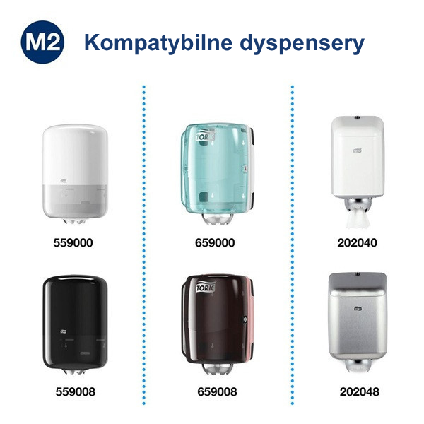 Czyściwo papierowe TORK | 101250 | do średnich zabrudzeń | 6 rolek SE200174 - 2