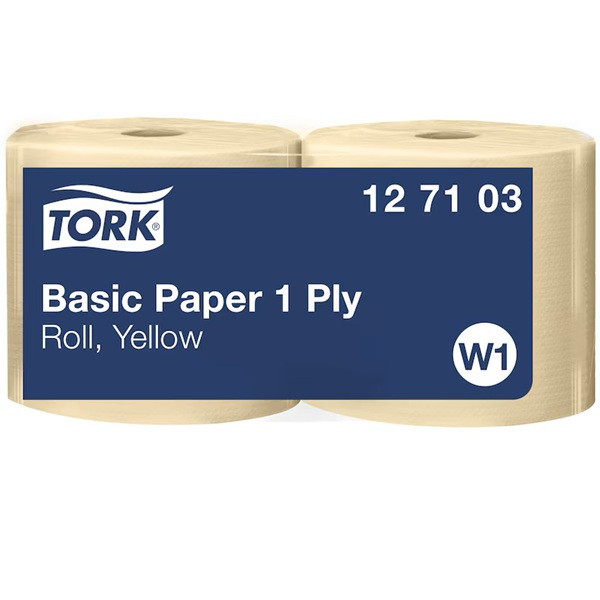 Czyściwo papierowe TORK | 127103 | do podstawowych zadań | W1 | 2 rolki SE200557 - 1