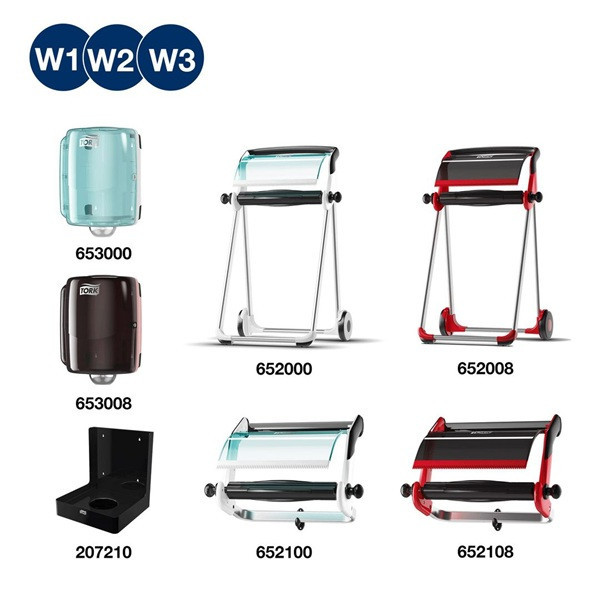 Czyściwo włókninowe TORK | 510237 | wielozadaniowe | W1/W2/W3 | niebieskie SE200470 - 2