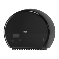Tork Mini Jumbo dozownik do papieru toaletowego 555008 | T2 | czarny STO00223