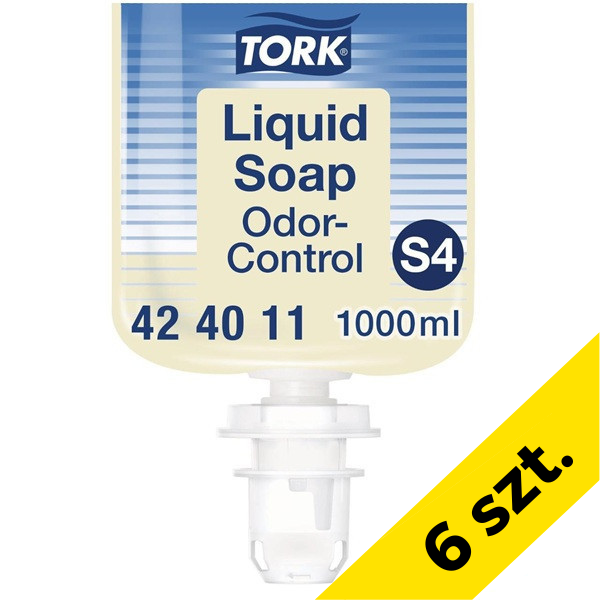 Mydło w płynie do rąk TORK | 424011 | neutralizujące zapachy | 6 szt. SE200122 - 1