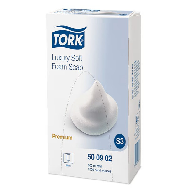 Mydło w piance TORK | 500902 | luksusowe | S3 | 4 szt. SE200939 - 2