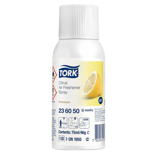 Odświeżacz powietrza TORK | 236050 | cytrusowy | 3000 dawek | 12 szt. SE200910 - 2