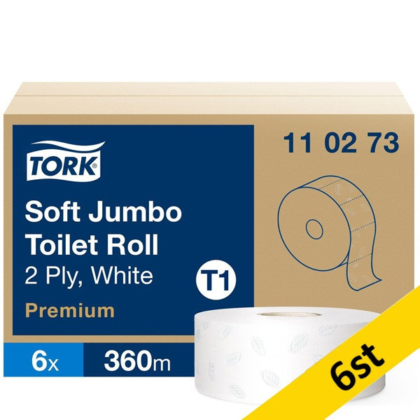 Papier toaletowy Jumbo TORK | 110273 | miękki | 6 rolek SE200212 - 2