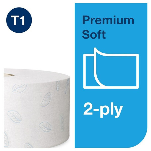 Papier toaletowy Jumbo TORK | 110273 | miękki | 6 rolek SE200212 - 3