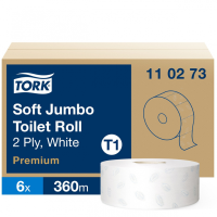 Papier toaletowy Jumbo TORK | 110273 | miękki | 6 rolek SE200212