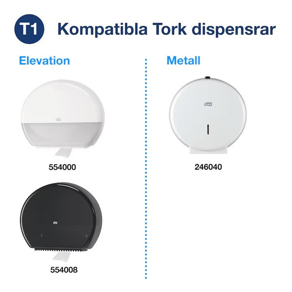 Papier toaletowy Jumbo TORK | 120272 | 2-warstwowy | 6 rolek STO00118 - 3
