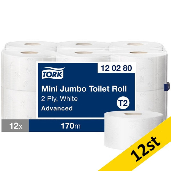 Papier toaletowy TORK Mini Jumbo Advanced | 120280 SE200228 - 2