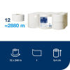 Papier toaletowy TORK Mini Jumbo Universal | 120161 | 1-warstwowy | 12 rolek SE200192 - 1