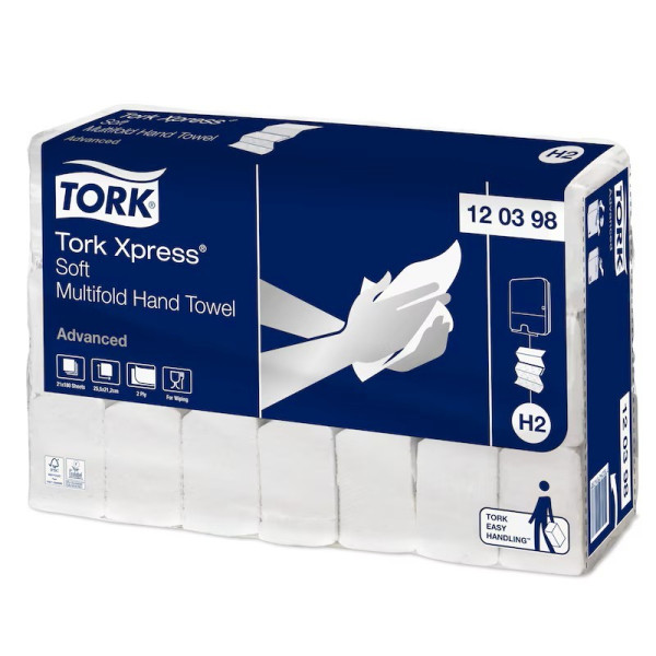 Ręcznik TORK Xpress | 120398 | miękki, 3 panele | H2 | 3780 listków SE200619 - 2