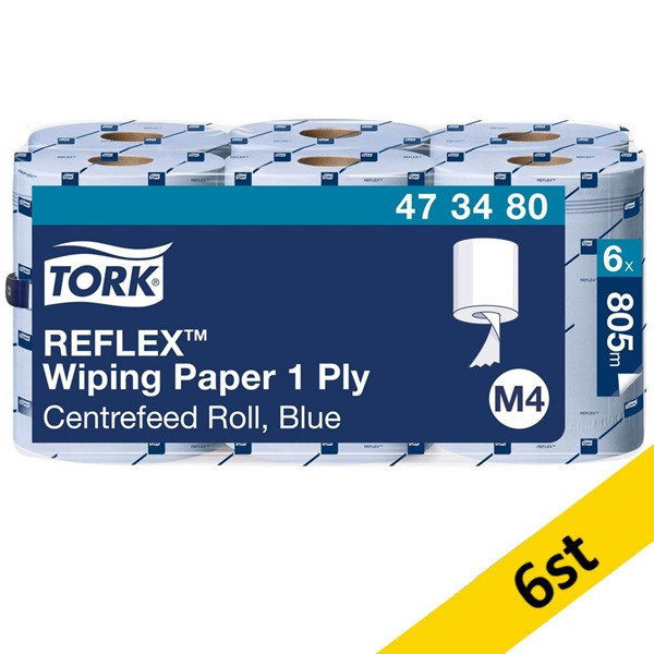 Ręcznik papierowy TORK REFLEX | 473480 | niebieski | 6 rolek SE200164 - 1