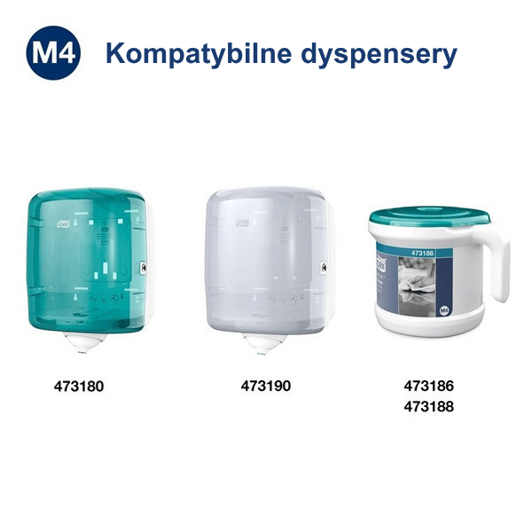 Ręcznik papierowy w roli TORK REFLEX | 473242 | do wycierania, 1-warstwowy | biały SE200166 - 2