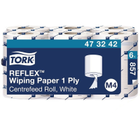 Ręcznik papierowy w roli TORK REFLEX | 473242 | do wycierania, 1-warstwowy | biały SE200166