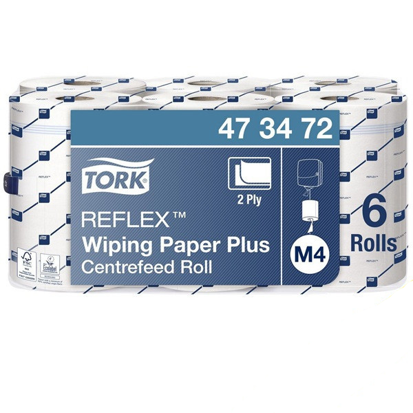 Ręcznik papierowy w roli TORK REFLEX | 473472 | 6 rolek SE200168 - 1