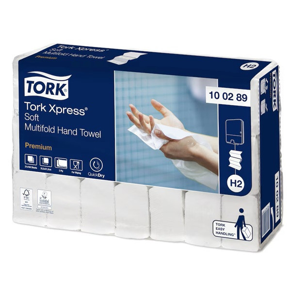 Ręcznik w składce TORK Xpress | 100289 | miękki, 3-panelowy | 3150 listków STO00002 - 1