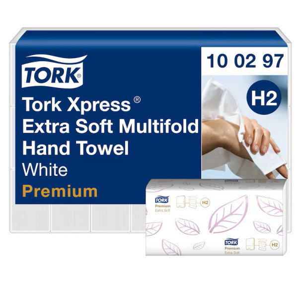 Ręcznik w składce TORK Xpress | 100297 | ekstra miękki, 4 panele | 2100 listków STO00040 - 2